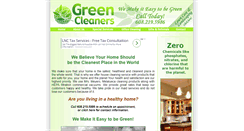 Desktop Screenshot of madisongreencleaners.com
